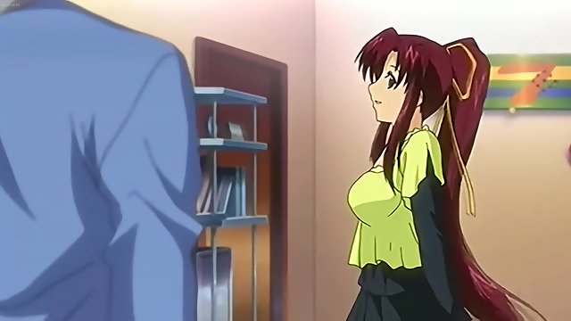 Aneimo 2 – Busty anime girlfriend gets her shaved uncensored virgin pussy fucked