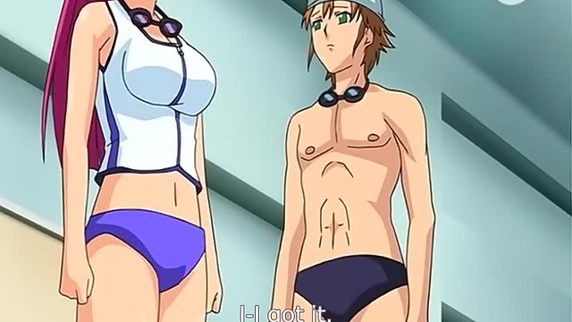 Shiofuki Mermaid – Swim coach fucks one of his big breasted hentai students