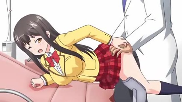 Lecherous Doctor 2 – Virgin anime high schoolgirl girl gets pussy licked and fucked by dirty doctor